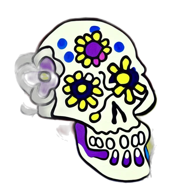 flower, jewelry, crown, staff transparent PNG cut-out