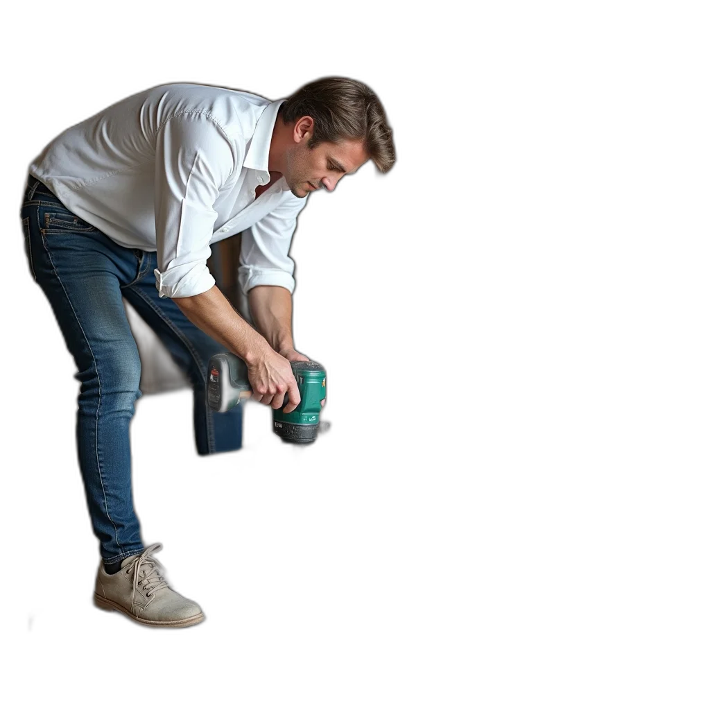 bottle, staff, shoes, weapon, person, working, metal, bed transparent PNG cut-out