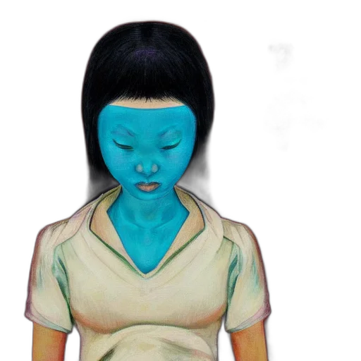 mask, face, dress, creature transparent PNG cut-out