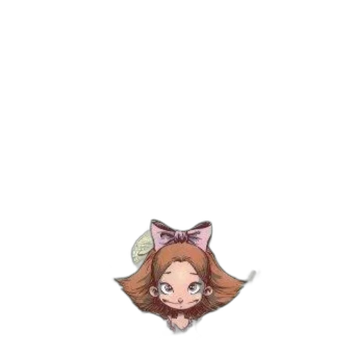 staff, creature, hair, animal, anime, pixel art, watercolor, cartoon transparent PNG cut-out
