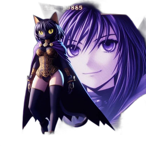 mask, animal, fantasy art, anime, concept art, pixel art, dark, two transparent PNG cut-out