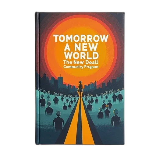 concept art, book, cover, titled, tomorrow, new, world, deal transparent PNG cut-out