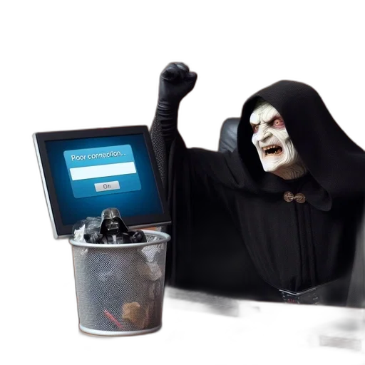 robot, staff, mask, emperor, palpatine, character, encounters, bad transparent PNG cut-out