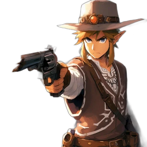 weapon, hat, staff, animal, concept art, pixel art, anime, cartoon transparent PNG cut-out
