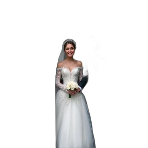 dress, jewelry, crown, staff, 3d render, photorealistic, concept art, pixel art transparent PNG cut-out