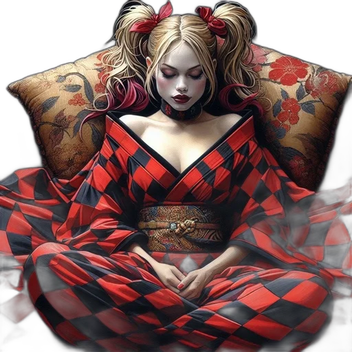 dress, mask, furniture, comic book art, photorealistic, fantasy art, concept art, red transparent PNG cut-out