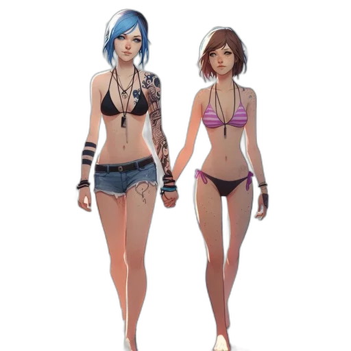 concept art, fantasy art, 3d render, cyberpunk, blue, pastel, monochrome, dark transparent PNG cut-out