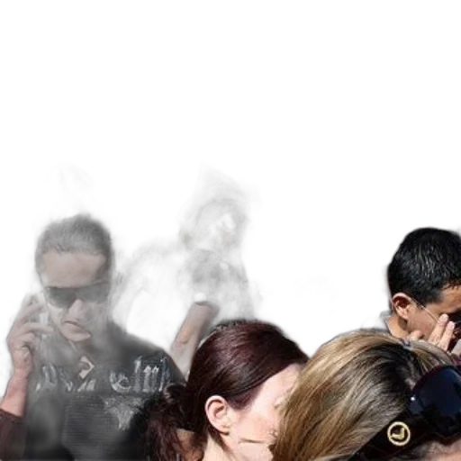 mask, staff, face, photorealistic, 3d render, fog, outer space, crowded transparent PNG cut-out