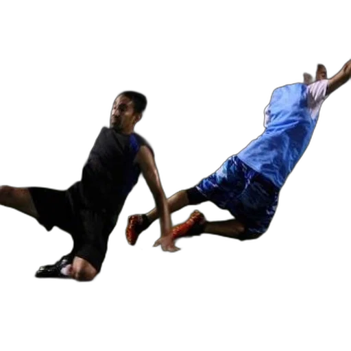 shoes, 3d render, photorealistic, concept art, two, men, playing, soccer transparent PNG cut-out