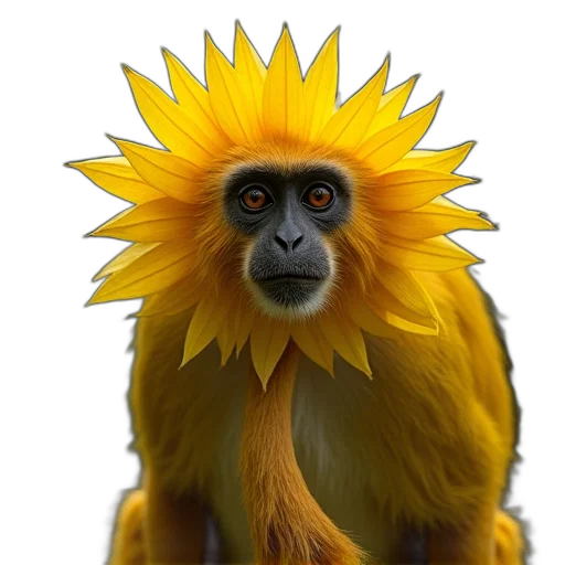 animal, crown, creature, staff transparent PNG cut-out