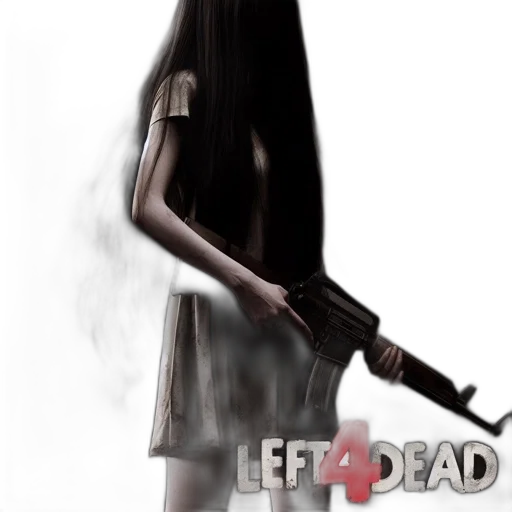 weapon, concept art, comic book art, 3d render, fantasy art, female, zombie, hunter transparent PNG cut-out