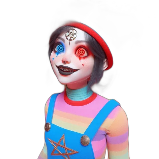 mask, face, creature, robot, 3d render, concept art, fantasy art, pixel art transparent PNG cut-out