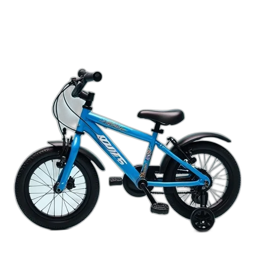 blue, black, children, bicycle, wheels transparent PNG cut-out