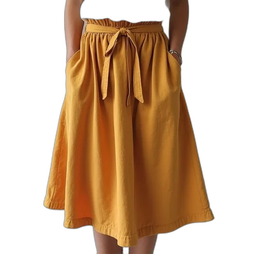 dress, golden, earth tones, skirts, women, skirt, casual, fashion transparent PNG cut-out