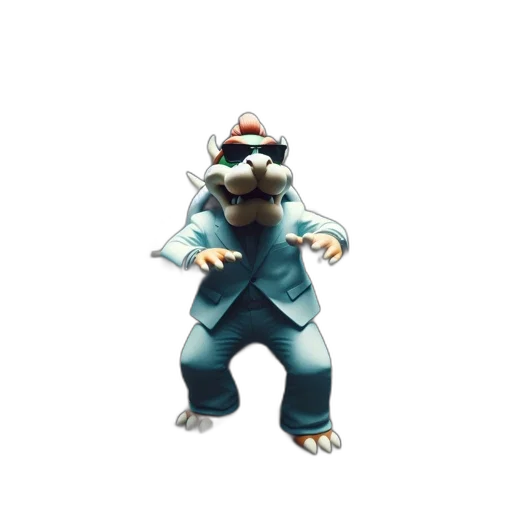 creature, staff, animal, mask, 3d render, concept art, pixel art, vaporwave transparent PNG cut-out