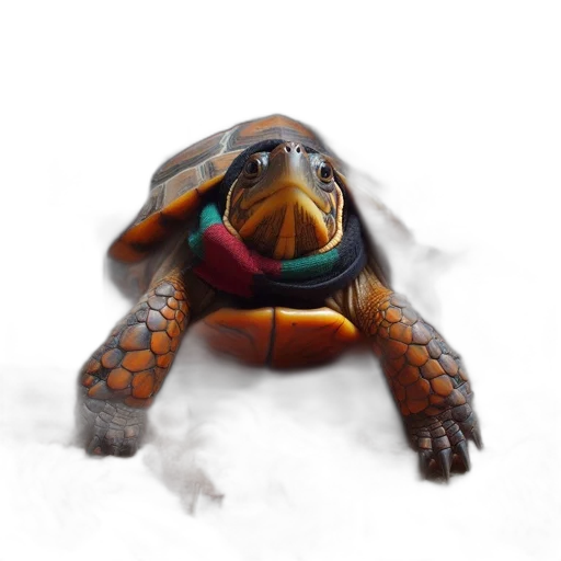 animal, creature, 3d render, photorealistic, concept art, emerald, reptile, turtle transparent PNG cut-out
