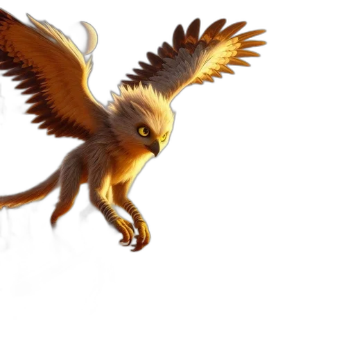 dragon, animal, creature, staff, concept art, fantasy art, 3d render, pixel art transparent PNG cut-out