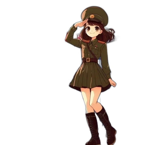 hat, staff, weapon, jacket, anime, pixel art, cartoon, concept art transparent PNG cut-out