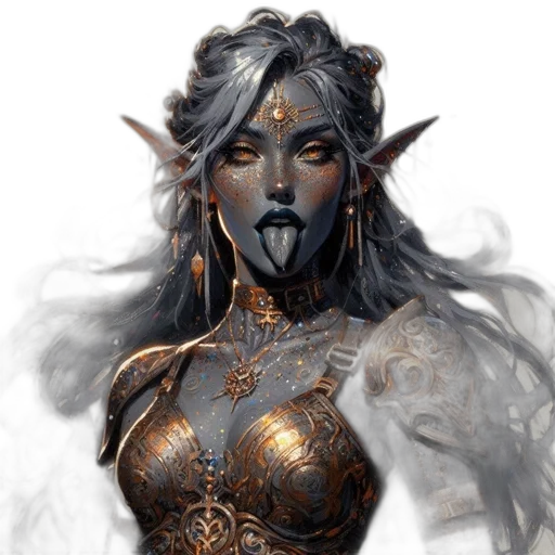 jewelry, face, mask, fantasy art, concept art, comic book art, photorealistic, dark transparent PNG cut-out