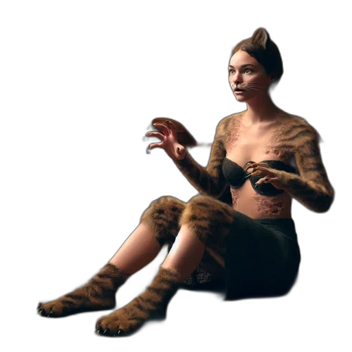 staff, jewelry, dress, animal, concept art, 3d render, photorealistic, fantasy art transparent PNG cut-out