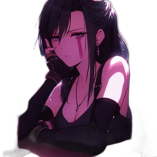 mask, face, weapon, jewelry, cyberpunk, anime, pixel art, concept art transparent PNG cut-out