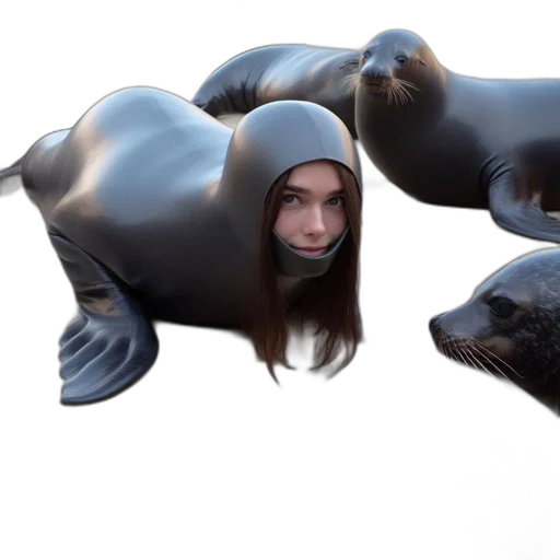 animal, creature, face, mask, 3d render, photorealistic, concept art, fantasy art transparent PNG cut-out