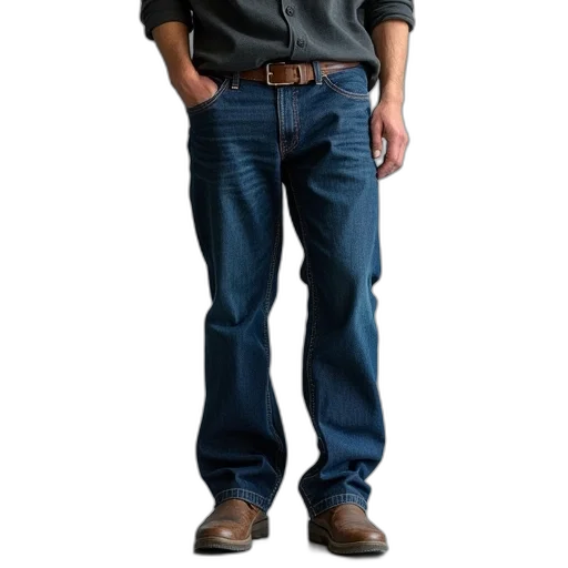 jacket, staff, shoes, robot, 3d render, photorealistic, concept art, dark transparent PNG cut-out