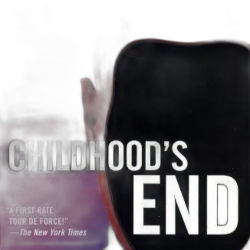 3d render, cover, childhood, end, clarke, features, silhouette, against transparent PNG cut-out