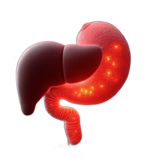 food, gall, bladder, stomach transparent PNG cut-out