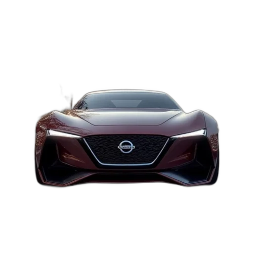 car, 3d render, photorealistic, nissan transparent PNG cut-out