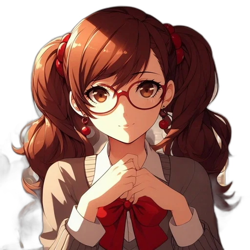 staff, face, crown, mask, anime, pixel art, cartoon, concept art transparent PNG cut-out