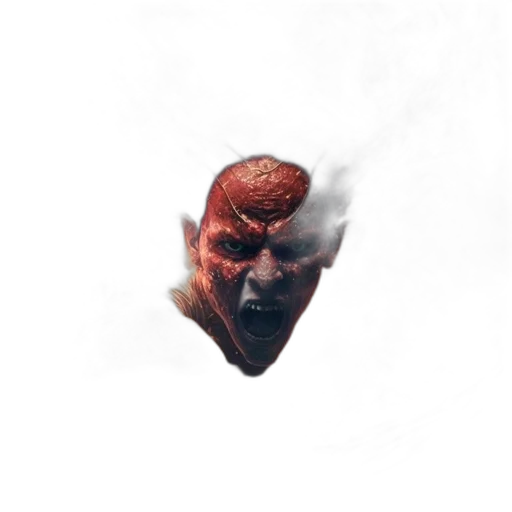mask, face, creature, dragon, concept art, 3d render, photorealistic, comic book art transparent PNG cut-out