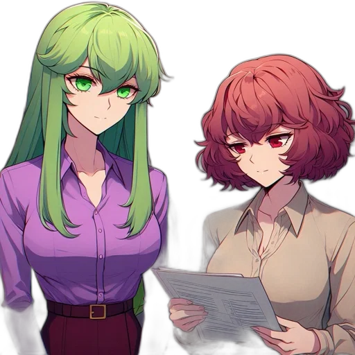 staff, mask, hair, face, anime, pixel art, concept art, cartoon transparent PNG cut-out