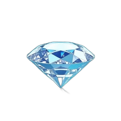 jewelry, crown, 3d render, concept art, fantasy art, watercolor, blue, white transparent PNG cut-out
