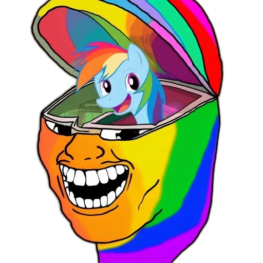 hat, mask, face, staff, vaporwave, cartoon, concept art, pixel art transparent PNG cut-out