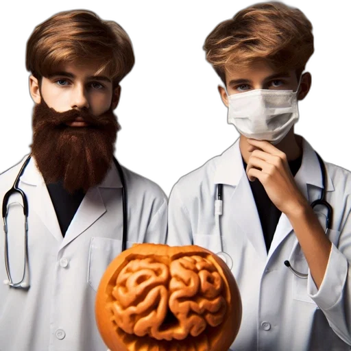 mask, concept art, two, individuals, one, clean-shaven, coat, another transparent PNG cut-out