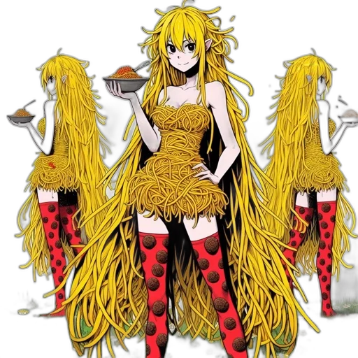 dress, dragon, anime, concept art, pixel art, fantasy art, golden, female transparent PNG cut-out