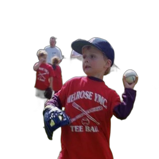 young, child, melrose, ymc, tee, ball, shirt, holds transparent PNG cut-out