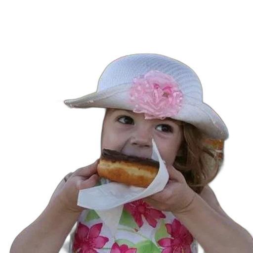 food, hat, face, staff, photorealistic, 3d render, young, girl transparent PNG cut-out