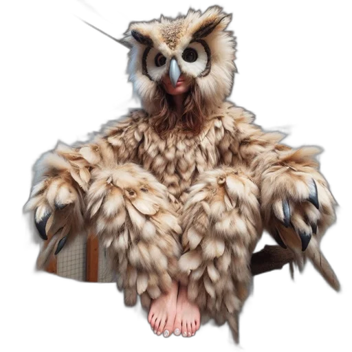 mask, animal, creature, jacket, concept art, 3d render, fantasy art, photorealistic transparent PNG cut-out