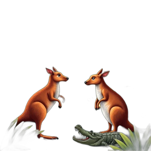 animal, concept art, 3d render, photorealistic, fantasy art, forest, fog, cover transparent PNG cut-out
