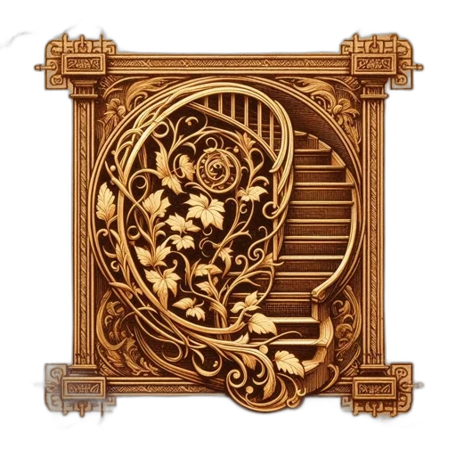 furniture, jewelry, crown, dragon, fantasy art, concept art, photorealistic, golden transparent PNG cut-out