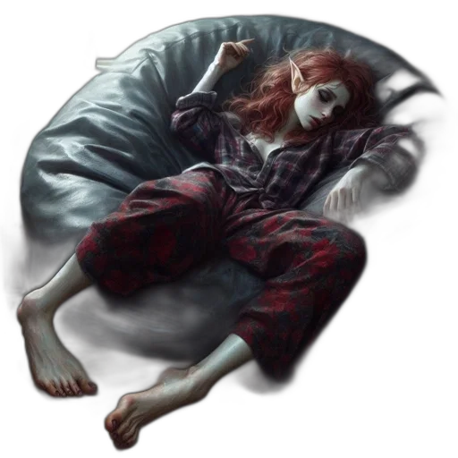 creature, face, dress, concept art, photorealistic, fantasy art, comic book art, night transparent PNG cut-out