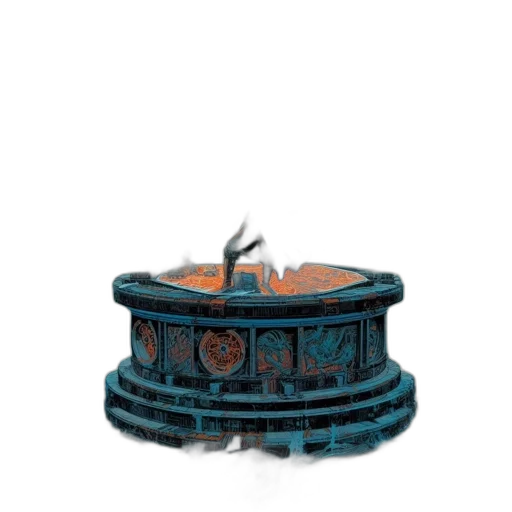crown, hat, furniture, jewelry, 3d render, concept art, fantasy art, pixel art transparent PNG cut-out