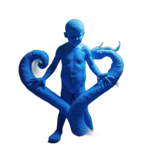 creature, staff, robot, dragon, 3d render, concept art, fantasy art, pixel art transparent PNG cut-out
