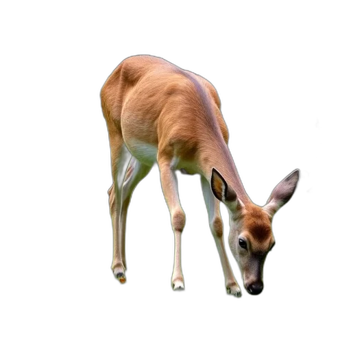 animal, creature, staff, crown, 3d render, photorealistic, concept art, pixel art transparent PNG cut-out