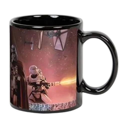 weapon, concept art, outer space, black, mug, featuring, star, wars transparent PNG cut-out