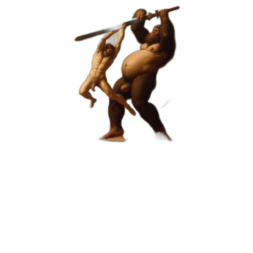 staff, sword, animal, weapon, concept art, 3d render, fantasy art, pixel art transparent PNG cut-out