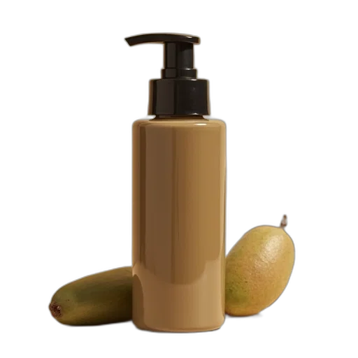 bottle, photorealistic, earth tones, fluid transparent PNG cut-out
