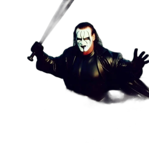 mask, weapon, creature, concept art, comic book art, fantasy art, photorealistic, man transparent PNG cut-out